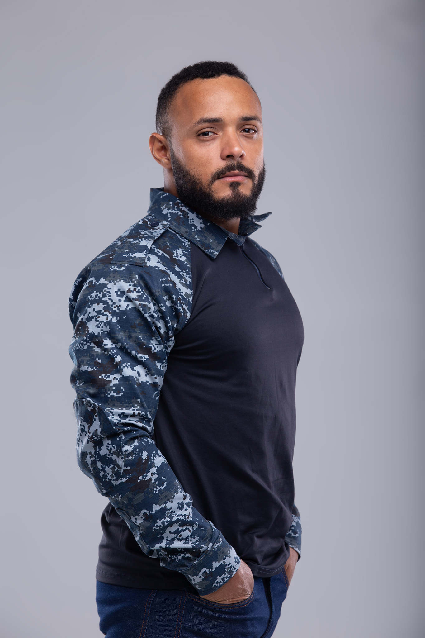 Camisa Combat Shirt Camuflado